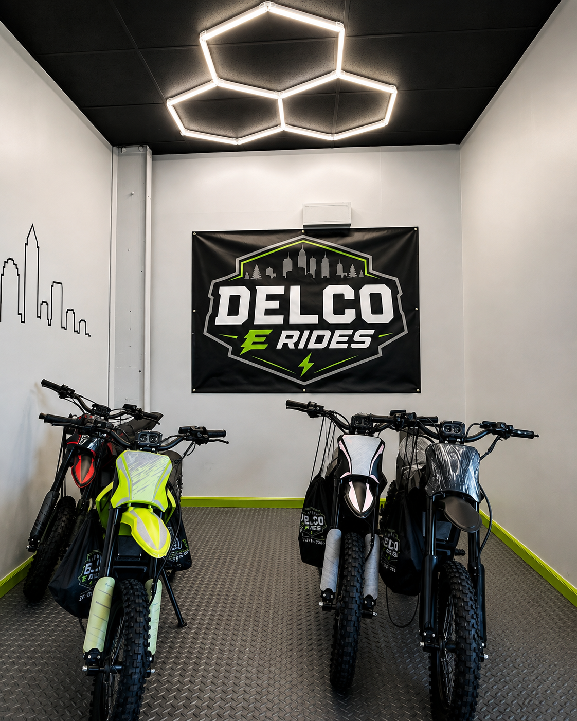 Delco E Rides showroom